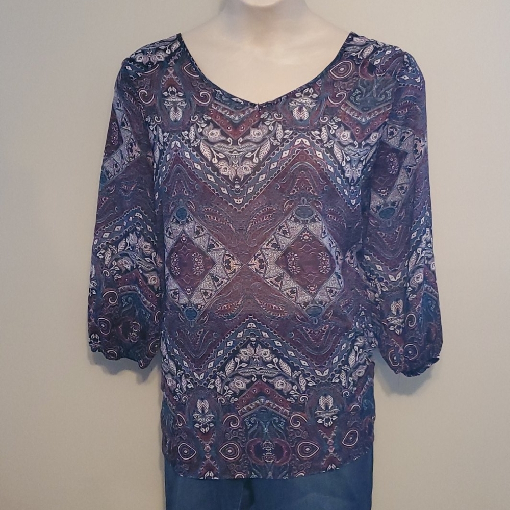 Printed blouse